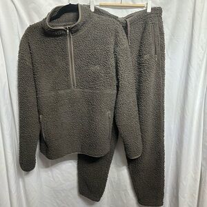 Skims teddy fleece set
